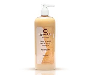 Omic LightenUp Anti-Aging Body Wash - 33.8 fl oz / 1000ml - Formulated to Bright and Soften Skin, with Argan Oil and Shea Butter