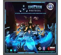 Omicron Protocol - Miniatures Board Game, an Intra-Apocalyptic Squad-Based Miniatures Game, Dead Alive Games, Competitive/Cooperative/Solo Modes, Ages 14+, 1-4 Players, 45-90 Minute Playing Time