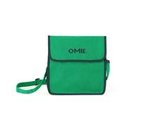 OmieBox Lunch Bag - Washable, Foldable, Durable, WaterResistant Fabric with Interior Pocket and External Bottle Holder.