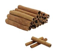OMIGA 50 Pcs Cinnamon Sticks for Wreaths Christmas Wreath Making Supplies 8cm Length Cinnamon Sticks for Christmas Party Xmas Tree Craft Florist Decoration