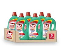Omino Bianco - Gentle Bleach with Loose Stain Technology, Stain Remover and Sanitizing Action, Effective at Low Temperature, White Moss Essence, 2000 ml x 6 Packs