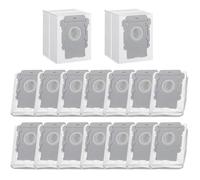 Omiracle 16 Pack Vacuum Bags Compatible with iRobot Roomba i3+, i4+, i5+, i6+, i7+, i8+, j5+, j6+, j7+, j8+, j9+, s9+, Replacement Dirt Disposal Bags for Roomba Clean Base Models, Leak-Proof Design