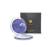 OMIRO Compact Mirror, 3½" 1X/10X Magnification Mini Folding Makeup Mirror for Purses (Color of The Year 2022 - Very Peri)