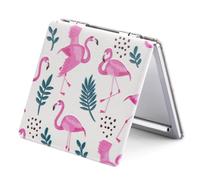 OMIRO Compact Mirror with Magnification, Small Mirror for Makeup, Square