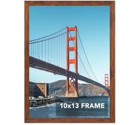 OMISHE 10x13 inch Picture Frame for Wall Hanging, 10 x 13 Frame Wall Gallery Photo Frame, Brown Bronze