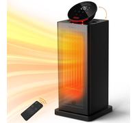 OMISOON Heater 2000W, ECO Electric Heater with 90°Oscillation, Thermostat, 24H