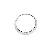Omix | 12419.02 | Headlight Bezel Kit, Chrome | OE Reference: 649518 | Fits 1953-1971 Jeep CJ3B / CJ5 / CJ6