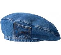 OMLAMP Y2k Hats Kpop Outfits for Women Painters Hat Denim Beret Women's Cap Hip-Hop Beanies Grunge Retro Girl Caps, Dark Denim Blue, One Size