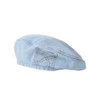 OMLAMP Y2k Hats Kpop Outfits for Women Painters Hat Denim Beret Women's Cap Hip-Hop Beanies Grunge Retro Girl Caps, Light Denim Blue, One Size
