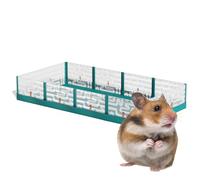 Omlet Foldable Hamster Playpen with Floor | Pop Up Style Opens & Closes in Seconds | Offer Extra Space to Your Hamster | Removable Floor Protector | Indoor or Outdoor use | Large