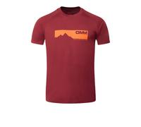 OMM Bearing Tee S/S | Men's Technical Running T Shirt - Lightweight, Fast Drying, Breathable Top for Trail Running, Hiking & Training
