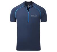 OMM Bearing Zip Tee S/S (UK, Alpha, L, Regular, Regular, Navy)