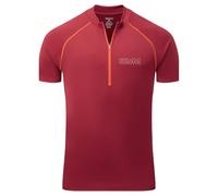 OMM Bearing Zip Tee S/S (UK, Alpha, M, Regular, Regular, Dark Red)