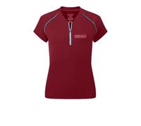 OMM Bearing Zip Tee S/S (W) Dark Red XL