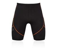 OMM Flash 0.5 Tights - Black/Orange, Large