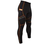 OMM Flash Full Length 1.0 Tights - Black/Orange, Small