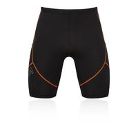 OMM Flash Running Tight 0.5 Shorts | UK XS in Black/Orange