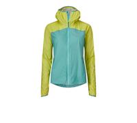 OMM Halo Women's Running Jacket | UK XL in Aqua/Yellow