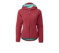 OMM Mountain Core Women's Jacket | UK L in Dark Red/Aqua