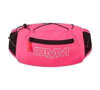 OMM Waistbelt 3 Pink | 3L Running Belt Lightweight Hydration Waist Pack with Quick Access Storage for Trail Running, Fell & Racing