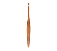 Ommi Ergonomic Handle Crochet Hooks | Handcrafted 17.78 cms Camwood Crochet Hook | Knitting Needle, Craft Yarn Weave | Best Gift! (Camwood, 6 mm)