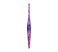 Ommi Ergonomic Handle Crochet Hooks | Handcrafted 7'' Crochet Hook | Knitting Needle, Craft Yarn Weave | Best Gift! (Purple, 6.5mm)