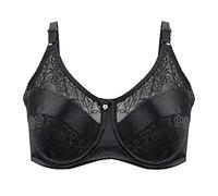 OMMITO Pocket Bra for Mastectomy Prosthesis Breast Forms Post-Surgery Bra Underwire Crossdresser Black 48/110