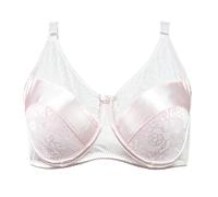 OMMITO Pocket Bra for Mastectomy Prosthesis Breast Forms Post-Surgery Bra Underwire Crossdresser Pink 48/110