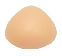 OMMITO Silicone Breast Form Triangle Mastectomy Prosthesis Bra Pad Enhancer Only 1 Piece 200g, Beige