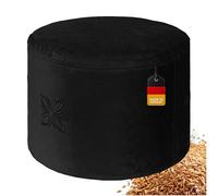 OMNANA® CUSHY™ Meditation pillow round - Seat cushion 10cm/15cm/20cm high - Velvet yoga cushion with spelt filling - Velvet floor pillow for meditation & relaxation - Made in Germany