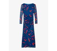 Omnes Womens Omnes Hollis Graphic-Print Stretch-Mesh Maxi Dress Falling Leaf Print 10
