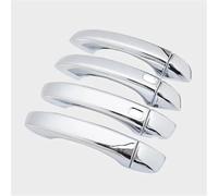 OMNHGD Car AccessoriesDoor Handles Cover Trim Styling Auto for MG ZS 2017-2022(Silver 2 Button)