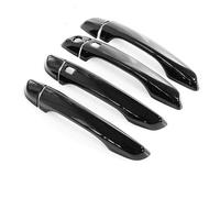 OMNHGD Car Door Handle Cover Accessories for Peugeot 508 508SW 508RXH 2012-2018(Black 2 sensors)