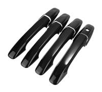 OMNHGD Exterior Door Handle Cover Moulding Trim Car Accessories for Civic 8th 2006-2011(Carbon Look)