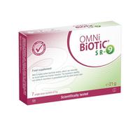 OMNi BiOTiC SR-9 | Stressed? Relax Your Gut Flora | 7 Sachets | 9 Bacterial Strains | 15 Billion Bacteria per Daily Dose | Powder | Vegan | Gluten-Free | Halal |