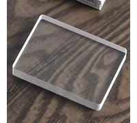 Omni Deck Glass Card Deck Ice Bound Magic Tricks Close Up Card Illusion Accessories Gimmick Sign Card to Clear Block Magic
