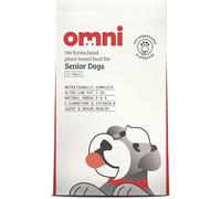 OMNI Hypoallergenic Dog Food for Senior Dogs 2kg - Protein-Rich Dry Kibble, Made in the UK with Natural Ingredients, Backed by Vets, Supported By Science, Dragons’ Den Winners
