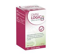 OMNi LOGiC Apple Pectin | Dietary Fibre | Prebiotic to Support a Balanced Intestinal Flora | Natural Apple Pectin: Swells in The Stomach and Intestine | Vegan | Gluten-Free | 84 Capsules