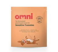 Omni Natural Calming Dog Treats - Anxiety Relief Treat for Nervous Dogs with Valerian Root & Lemon Balm Plant Based Vet Formulated Dog Training Treats for Puppy & Adult, For 8 Weeks Old Plus, Multibag