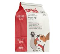 OMNI Vegan Dry Puppy Food - Plant-Powered Kibble, Made in UK | Plant-powered vegan kibble for growing puppies, 2kg - made in the UK, backed by vets and planet friendly