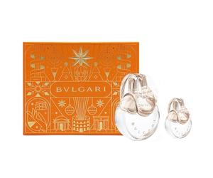 Omnia Crystalline by Bvlgari for Women - 2 Pc Gift Set 3.4oz EDT Spray, 0.5oz EDT Spray