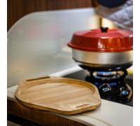 Omnia Stove Bamboo Trivet / Chopping Board - Fits Omnia Stovetop Camping Oven -