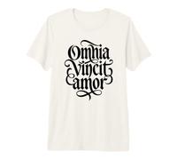 Omnia Vincit Amor Latin Love Conquers All Premium T-Shirt