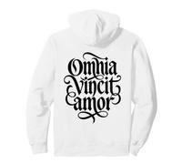 Omnia Vincit Amor Latin Love Conquers All Pullover Hoodie
