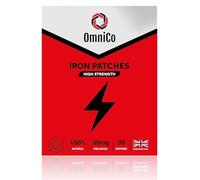 OmniCo Iron Patches - 50mg - High Strength - 30 Patches with Vitamin C - 100% Natural Ingredients - Transdermal Vegan Iron Supplement Patches for Energy - Iron Topical Patch for Men & Women