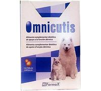 Omnicutis Hifarmax - Vitamins, Zinc and Omega 3 Supplement for Dogs and Cats | Anti-Hair Loss, Itch Relief, Skin Care and Shiny Hair | Vitamins for Dogs and Cats | 150 Pearls