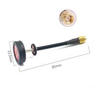 Omnidirectional 5 8GHz 5dBi 50W Circular Polarized FPV Flat Panel Pagoda Antenna with LHCP RHCP RP Connector for UAV and Wireless Transmission (black 85CM Pin)