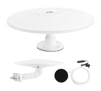Omnidirectional Antenna DVB-T/T2 HEVC Outdoor Camper Antenna White 12V