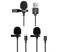 Omnidirectional Microphone with 1 5m Cable Length, Great Solution for Clear Audio DeFor Livery During Recordings (FOR type-c)