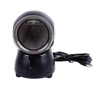 Omnidirectional QR Code Scanner, High Speed Barcode Reader for Supermarkets Shopping Malls Libraries, Desktop Barcode Scanner with Fast Accurate Scanning